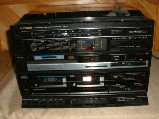 FISHER TAD 101 COMPACT DISC AUDIO COMPONENT SYSTEM SOUNDS GREAT