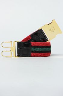 Diamond Supply Co. The Terry Belt in Red Black Green