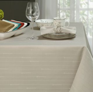 lenox simply fine ivory 60 x120 oblong tablecloth
