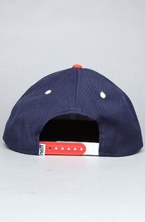 NEFF The Daily Cap in Navy Red Concrete