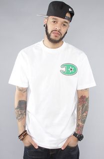 DGK The D Champs Tee in White Concrete