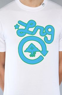 LRG Core Collection The Core Collection Tee in White Blue  Karmaloop