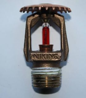 Viking Brass Fire Sprinkler Head Upright M07 Single Unit PIECE155
