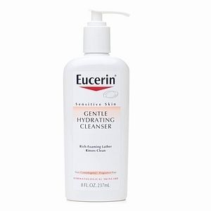 Eucerin Sensitive Skin Gentle Hydrating Cleanser 8 FL oz 237 Ml