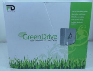 Fantom Greendrive 1 5TB USB 2 0 eSATA Desktop External Hard Drive $140