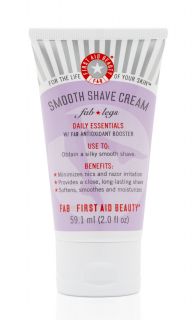 New First Aid Beauty Fab Smooth Shave Cream Travel Size 2oz 59 Ml