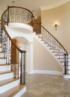 Fitts Stair Parts Wrought Iron Balusters Options Avail