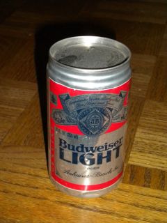 First Edition Budweiser Light not for Consumption Beer Can Pkg 4 13 81