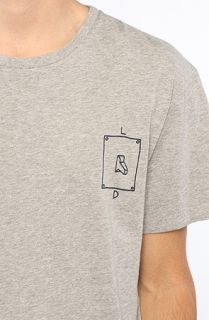 Insight The Deathswitch Tee in Pale Gray Marle
