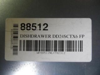 Fisher Paykel DD24SCTX6 Semi Integrated Single Drawer Dishwasher
