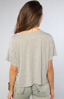 Rise Up The Silenced Cropped Top Concrete