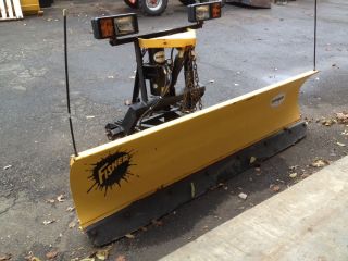 FISHER SNOW PLOW 6 9 MINUTE MOUNT Excellent Condition great for tight