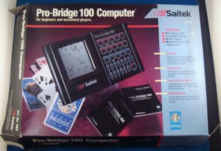 Saitek Pro Bridge 100 Computer Electronic Handheld Game