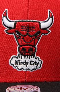 47 Brand Hats The Chicago Bulls Backscratcher Snapback Hat in Red