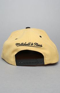 Mitchell & Ness The NFL Wool Snapback Hat in Black Gold  Karmaloop