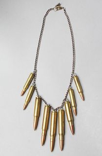 SOOS Rocks Jewelry The Antique Bullet Bib Necklace