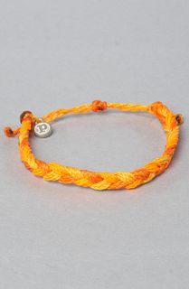 Pura Vida The Braided Bracelet in Bright Orange