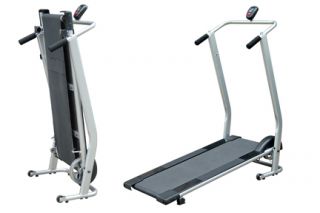  is for one (1) brand new folding manual treadmill. It features