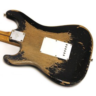 Fender Custom Shop MVP Series 1960 Stratocaster HSS Heavy Relic Black