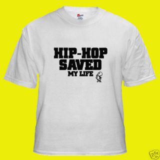 Hip Hop Saved My Life Lupe Fiasco Rap T Shirt s M L XL