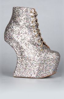 Jeffrey Campbell The Night Lita Shoe in Multi GlitterExclusive