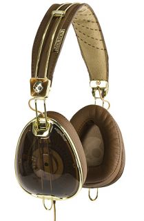 Skullcandy The Aviator Headphones in Brown Gold