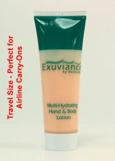 Exuviance Multi Hydrating Hand Body Lotion Travel 1oz