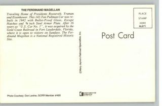 Postcard The Ferdinand Magellan Presidential Train