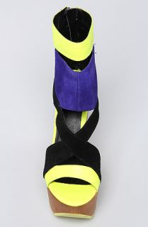 DV8 by Dolce Vita The Brava Shoe in Electric Blue Suede  Karmaloop