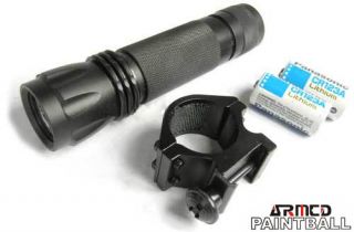 tippmann 98 tactical flashlight with rail mount