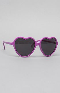 Accessories Boutique The Heart Sunglasses in Purple
