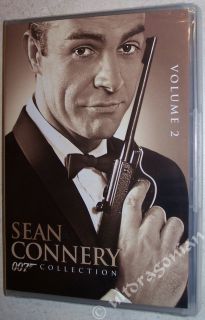 SEAN CONNERY 007 Collection 3 Film 6 Disc DVD Set Bond Agent 007