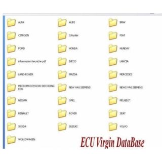  Immo Off ECU Virgin Database