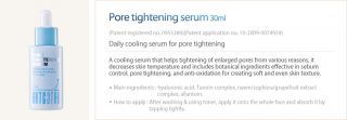 BRTC] Pore Tightening Serum 30ml Minimizing pores blackhead control