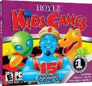 Hoyle Kids Games Checkers Go Fish War PC XP Vista New 020626712880
