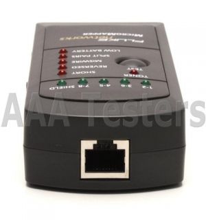 Fluke Networks MicroScanner Pro Network Cable Tester / Verifier