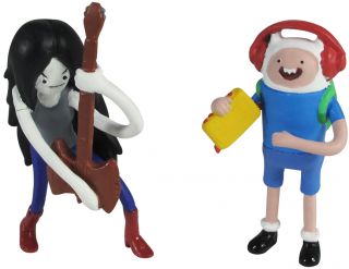 Adventure Time With Finn & Jake 2 Action Figure Set Of 4 *New*