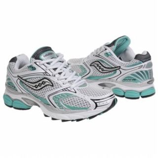  Saucony Womens ProGrid Hurricane 11 White/Silver/Teal