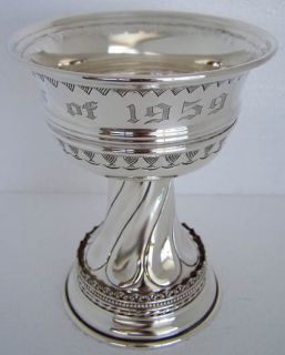 1959 Arlington Classic Sterling Silver Horse Racing Trophy Won by