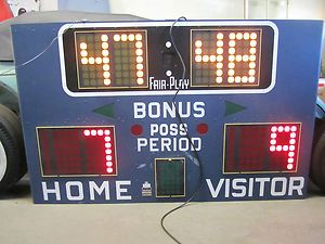 FairPlay Indoor Basketball Volleyball Wrestling Electronic Scoreboard