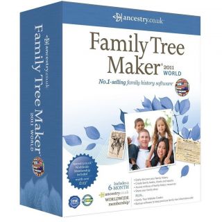 Family Tree Maker 2011 World Edition Ancestry Co UK New and SEALED New