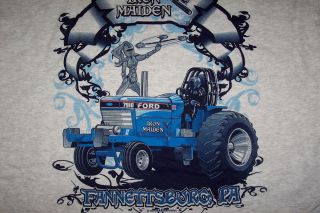  Tractor Pulling Shirt Ford Iron Maiden