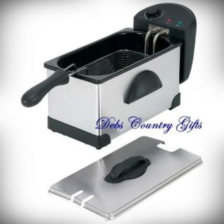 Electric Deep Fryer 3qt with Basket and 5 yr Warranty Included