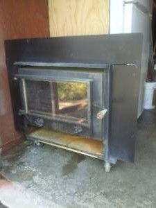  Operational Wood Burning Fireplace Insert with Electric Fan