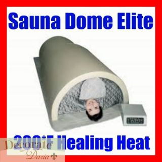 Sauna Dome Elite Fir Far Infrared 200 Degrees Carbon Heat Detox Lose