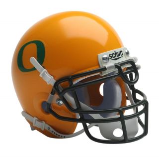 Oregon Ducks Yellow Schutt Mini Football Helmet