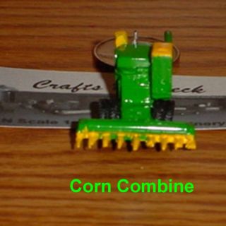 Scale ( N Gauge ) Farm Machinery COMBINE Corn Head GREEN