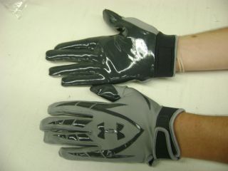 New Under Armour F2 Football Receiver Gloves Free Shipping