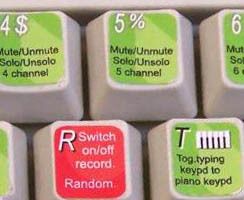 FL Studio Keyboard Stickers for Computers Laptops