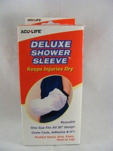  Deluxe Shower Sleeve Keep Injuries Casts Dry Arm Leg Foot 30 # 400693
